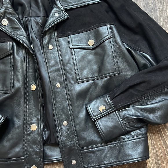 ✨HP✨ Song of Style Davi Leather Jacket - Picture 5 of 10